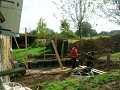 TIMBER STRAW BALE CLAY CONSTRUCTION 14